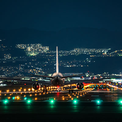 Aircraft lighting, airport technology
