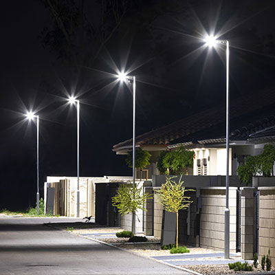 LEDs for exterior and street lighting